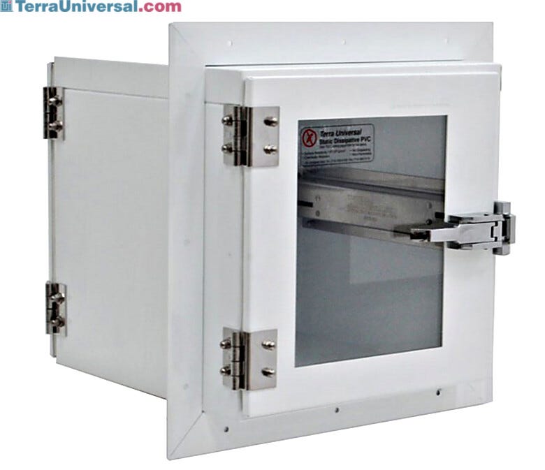 Reduces contamination by providing a clean way to transfer equipment | 1991-00D displayed