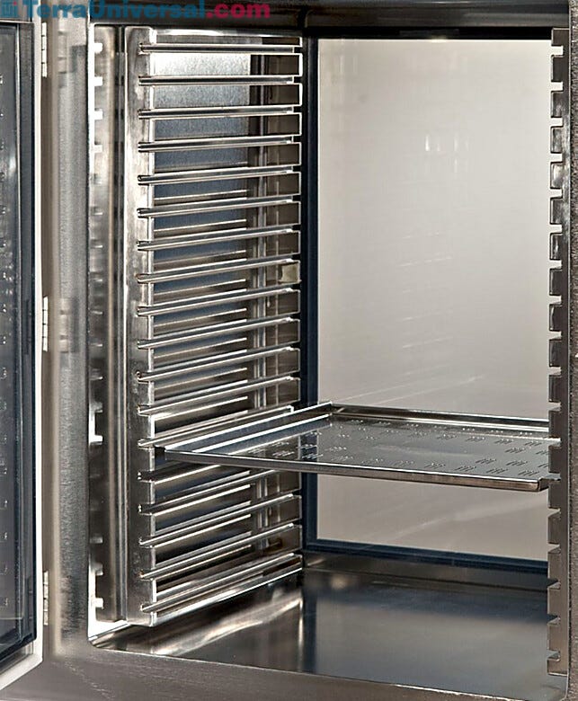 Racks shown mounted in pass through. Shelf sold separately. | 1993-40A displayed