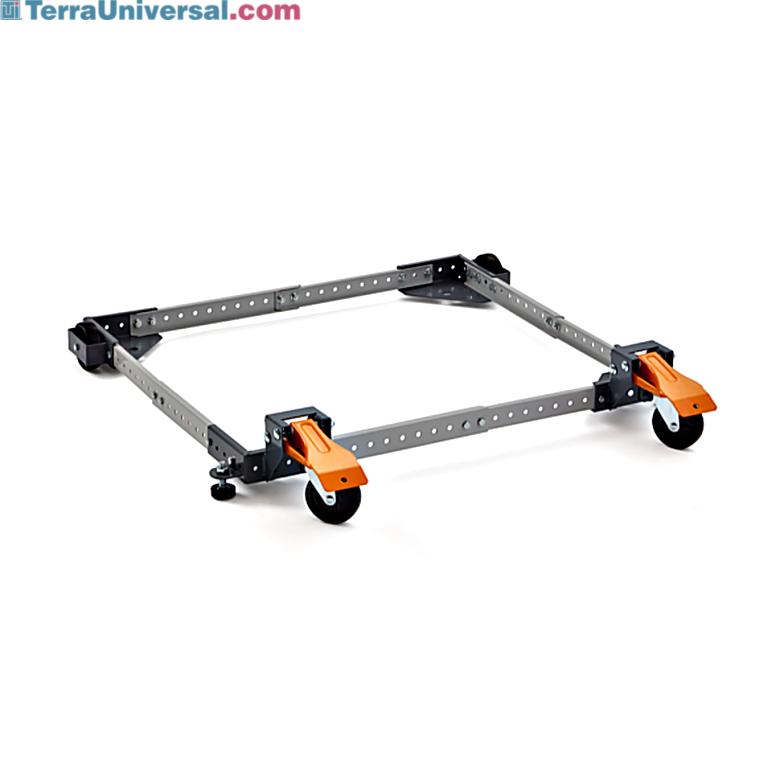 Non-skit wheels allows for base to lock in desired location
