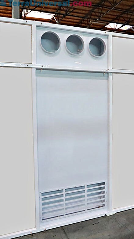 VARs recirculate a portion of the cooled cleanroom air through ceiling FFUs | 6602-49 displayed