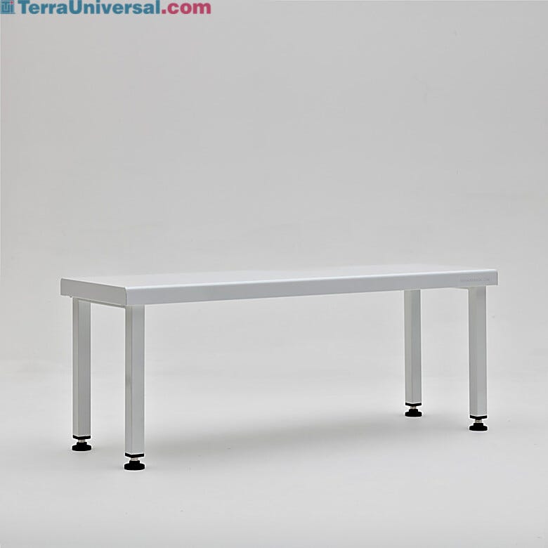 ISO 8 powder-coated steel free-standing gowning bench  |  1530-38 displayed