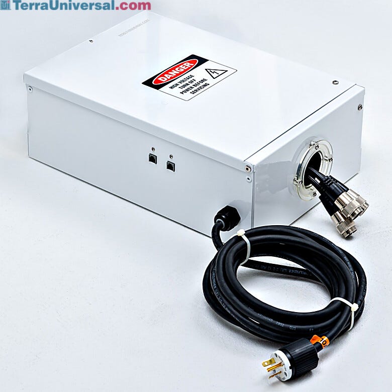 ValuLine® cleanroom power supply unit provides power for up to 3 FFUs and 3 lights  |  6600-20C-VL displayed