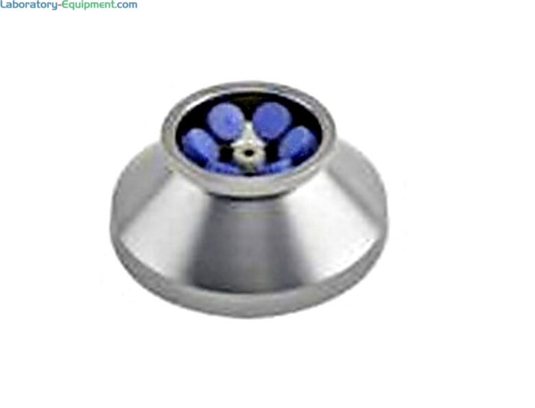 Designed to hold the sample containers at a constant angle relative to the central axis. | 1717-38 displayed