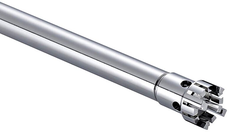Achieves the desired sample consistency from coarse to fine sample reductions. | 6925-06 displayed