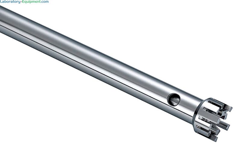 Achieves the desired sample consistency from coarse to fine sample reductions. | 6925-04 displayed