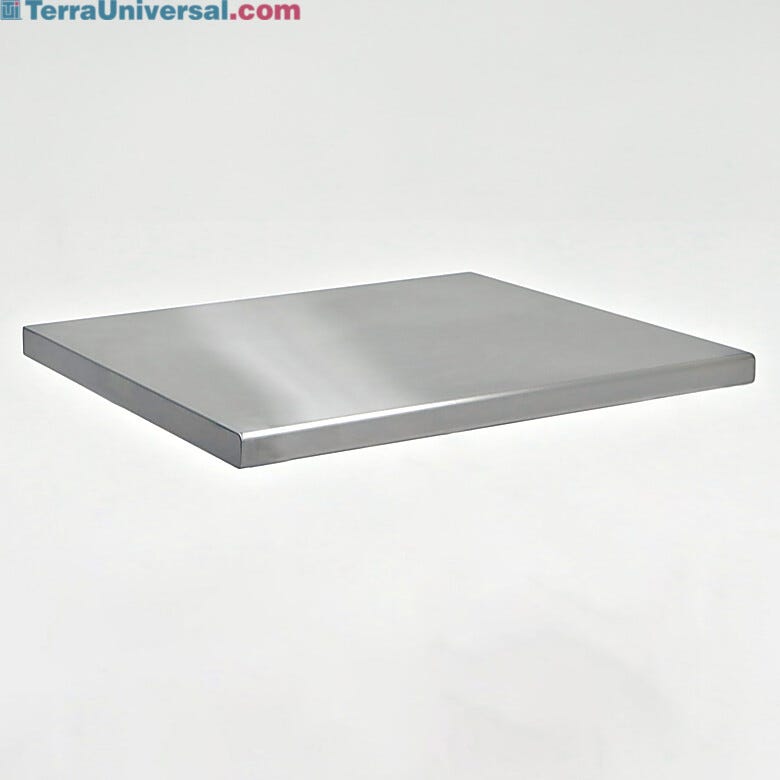 Solid top stainless steel allows for easy sterilization and corrosion resistance  |  1751-05-ST displayed