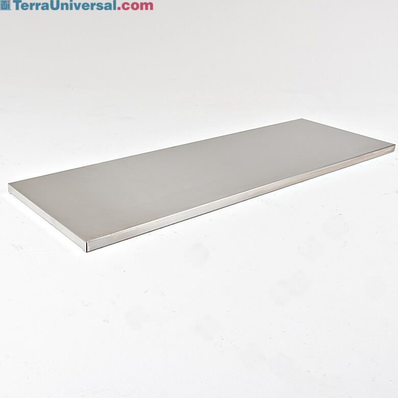 The double-door stainless steel cabinet can include shelves to provide quicker transfer of materials | 6012-02 displayed