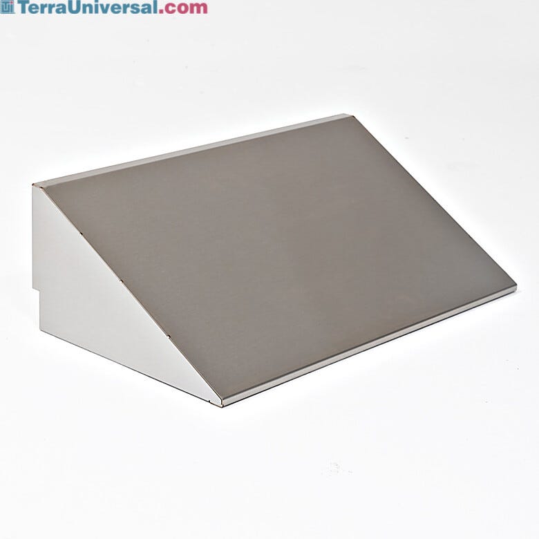 CleanTop™ Stainless Steel Sloping Tops for Cleanroom Pass-Through Chambers | 2639-PP-01 displayed