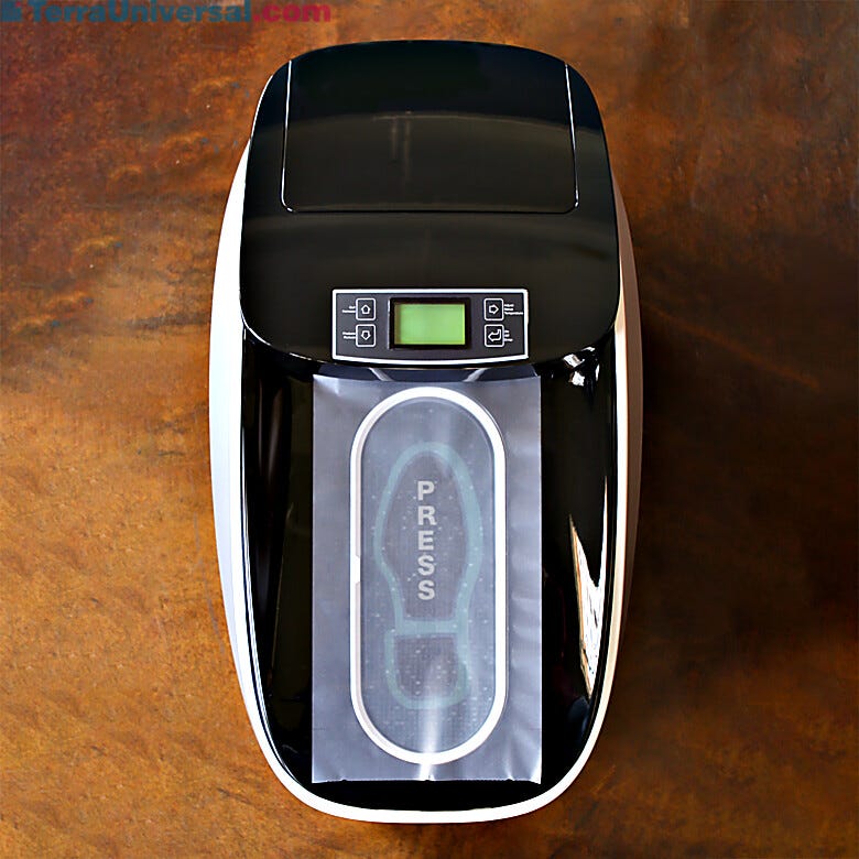 Automatic Shoe Cover Machine by SoleMate SM-76C | Terra Universal