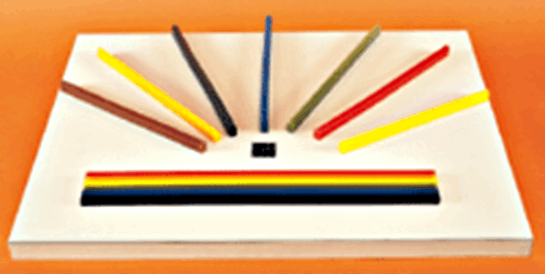 Squeegee blades are precision-molded from polyurethane, suitable for use in a wide range of screen printers.  |  8101-01 displayed