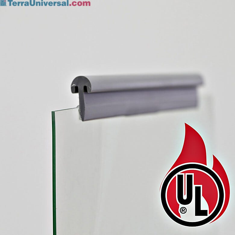 Class 1 fire-rated—meets NFPA 76 and ASTM E-84 standards. Ideal softwall system for cleanrooms and other sensitive manufacturing conditions  |  1320-08-FR-KIT displayed