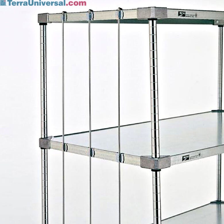 Super Erecta 60 Inch Chrome Wire Shelving Rod