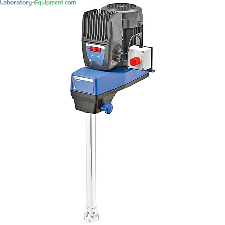 Digital Ultra-Turrax dispersers displays show error codes and a wide range of speed control | 6925-30 displayed