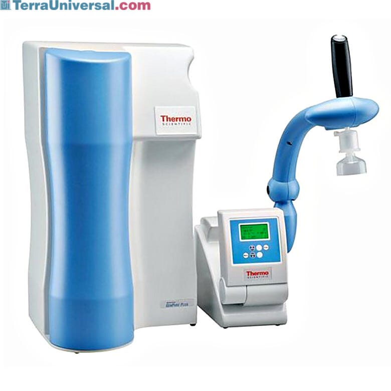 Ideal in shared lab spaces, the Barnstead GenPure xCAD Plus provides control and flexibility to satisfy various Type 1 water requirements | 1714-48A displayed