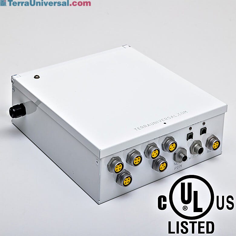 Universal ValuLine power distribution module is UL listed for compliance with OSHA and local AHJ (Authorities Having Jurisdiction) | 6600-89-VL displayed