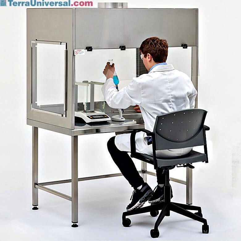 Features a ventilated enclosure that provides effective contaminant capture and removal | 1675-56A-36 displayed