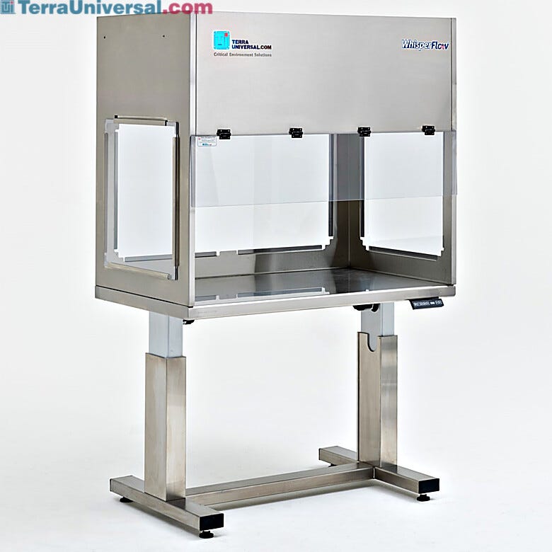 Biotech enclosure ideal for precision applications in optics, microelectronics, genomics, proteomics, and cell biology | 1675-53-48 displayed