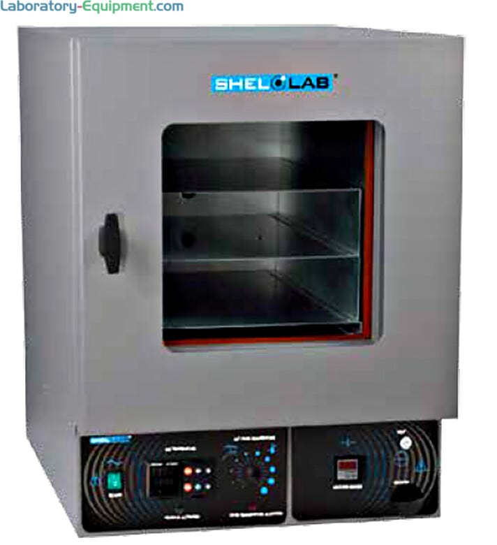 #SVAC2 digital vacuum oven with 3 shelves  |  3900-33 displayed