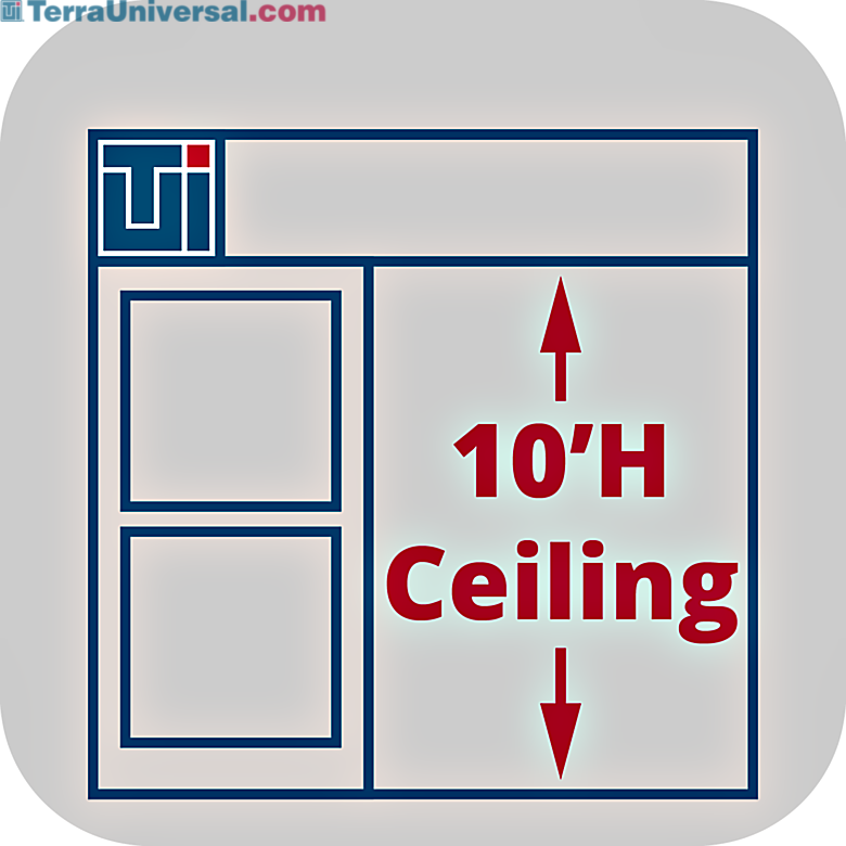 Service to adjust Valuline® hardwall cleanroom heights to 10'H  |  6600-66-VL-10H displayed