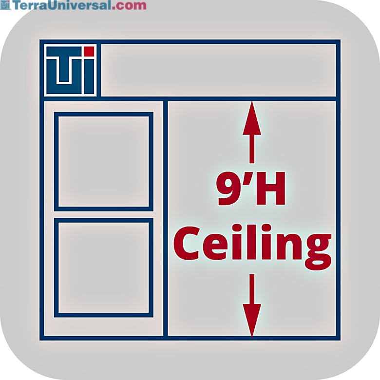 Service to adjust Valuline® hardwall cleanroom heights to 9'H  |  6600-66-VL-9H displayed