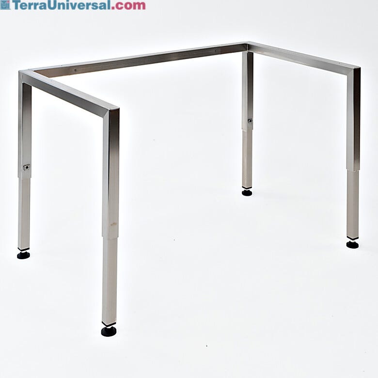 Height adjustable stand supports BioSafe Universal Hoods | 1686-18-30 displayed