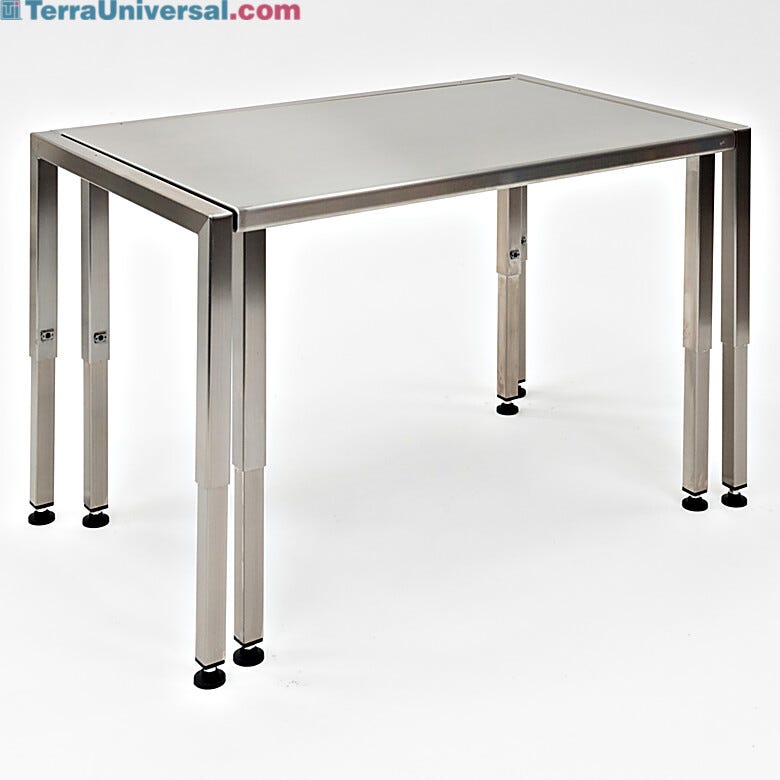 Vibration-isolated table suppresses unwanted vibrations   |  1688-98-30 displayed