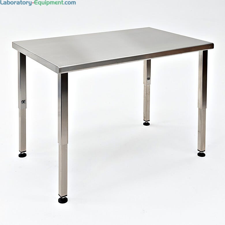 Vibration-isolated work surface is ideal for ISO-rated environments where vibrations are undesirable  |  1688-98-30 displayed