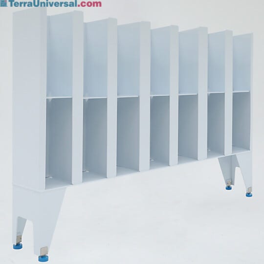 Polypropylene cubbies, single-sided with 4 compartments  |  4955-12 displayed