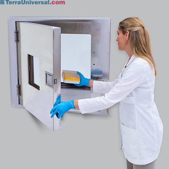 Smart Pass-through door rated with UL 10B for 90 minutes | 2635-10B-2-316-FR displayed