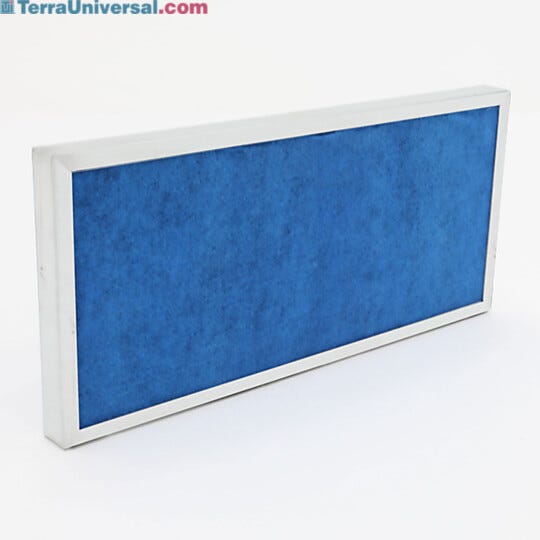 Activated bonded-charcoal filters remove a broad range of organic compounds and solvent fumes | 1716-00A displayed