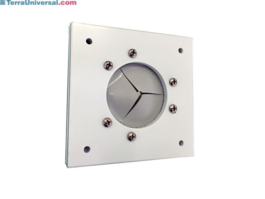 Power cable port protects the isolator environment while allowing for electronic equipment  |  2900-70 displayed