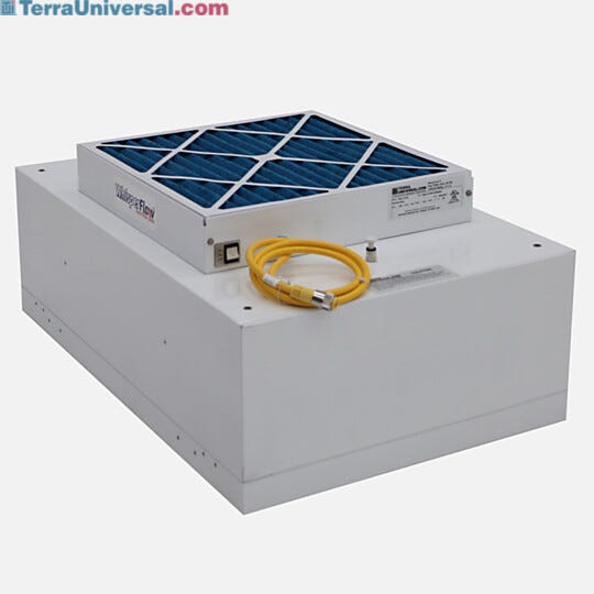 Roomside Replacable Whisperflow HEPA/ULPA Fan Filter Unit is serviced in minutes from inside the enclosure. | 6601-23A-HR displayed