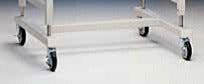 Converts Telescoping Base Stands with Fixed Feet to mobile stands | 3642-36 displayed