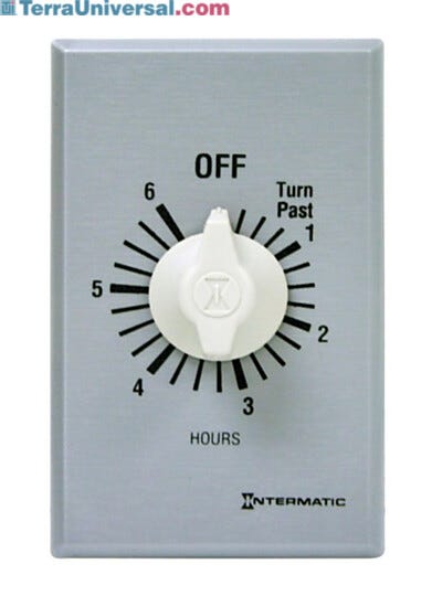 Mechanical Spring Wound Timer | 6081-06 displayed