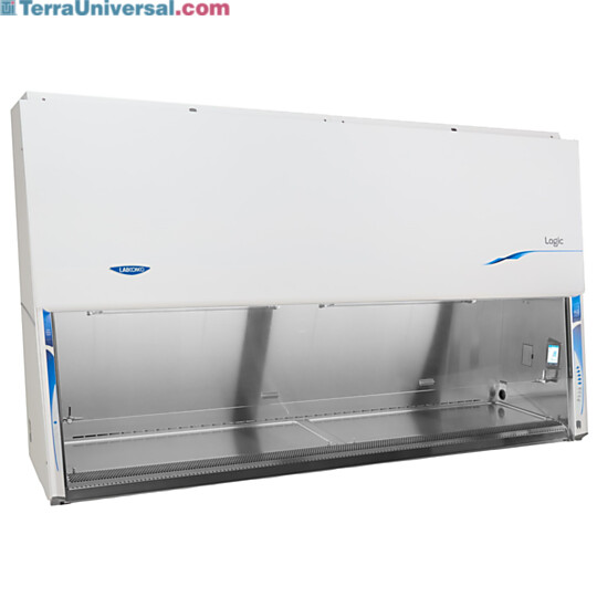 Select Labconco 8’ Logic Class II Type A2 Biosafety Cabinets shown without required base stand; telescoping base stand and caster kit can be purchased separatel  |  3642-PP-01 displayed