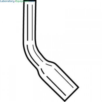 Borosilicate glass or stainless steel adapters are available either straight or in a 45 degree angle  |  3647-99-45 displayed