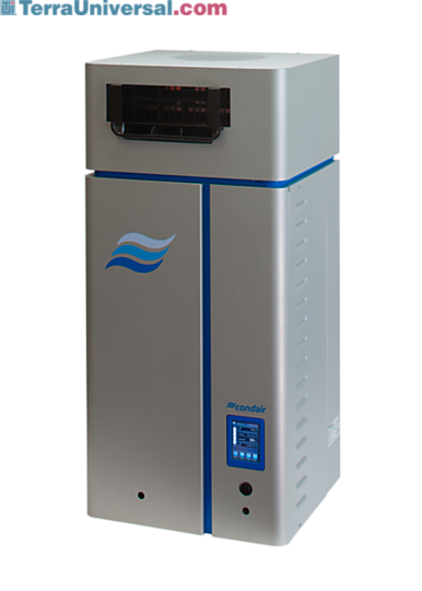 The EL Space 020 steam humidifier by Condair is built to use any source of potable water to create steam for flexible indoor placement  |  3951-12 displayed