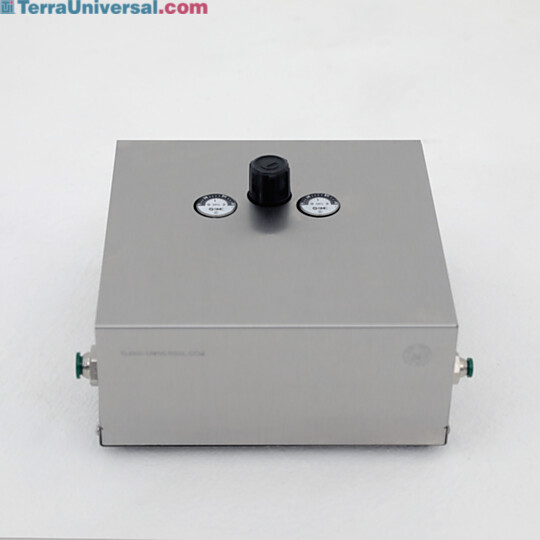 Pressure booster regulator module; connects between nitrogen generator and gas cylinder; adjustable pressure increase 2x-4x; 10"W x 10"D x 4"H  |  2700-98 displayed