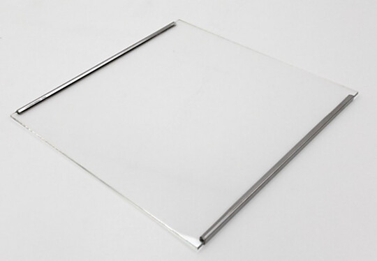 Acrylic shelf meant for fitting into a series 100 pass-thru