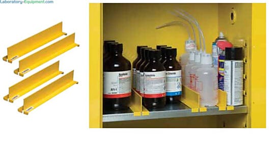 Shelf dividers customize storage space  |  1618-61 displayed