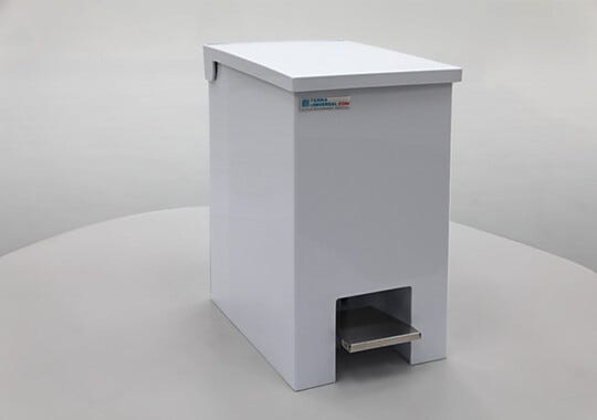 Polypropylene waste receptacles | 1456-25A displayed