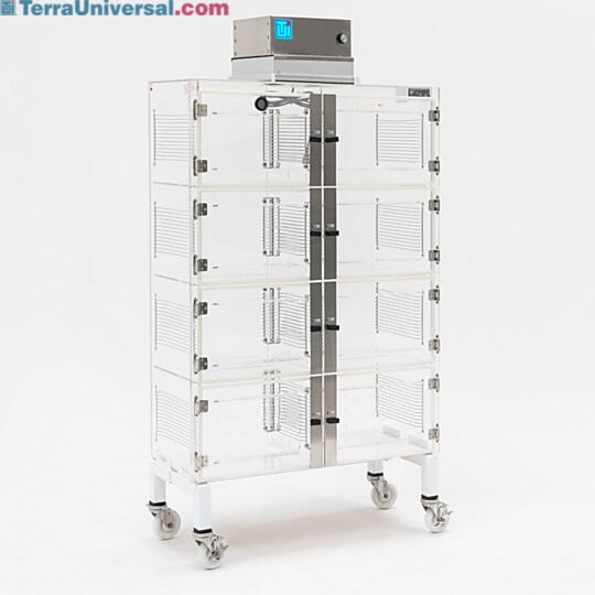 These Laminar Flow Cabinets are ideal for curing, drying , transporting and storing sensitive components such as optical assemblies and tools  |  9700-PP-01 displayed