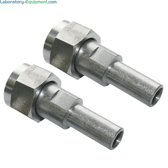Adapter M16x1 f to 3/8" tube stub compatible with Julabo Circulators, 8890012, Qty. 2 | 2440-01 displayed