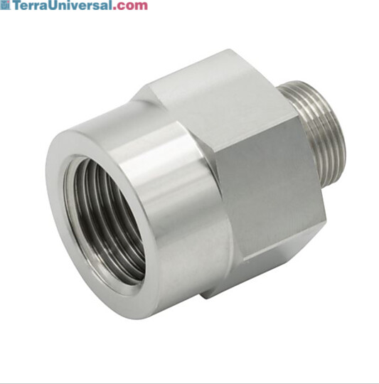 Stainless Steel Male Adapter to M16x1 m to 3/4″ BSP female compatible with Julabo Circulators, 8891009 | 2540-99 displayed