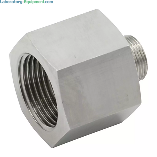 Stainless Steel Adapter M16x1 male to 1/2" BSP female compatible with Julabo Circulators, 8891008 | 2540-98 displayed