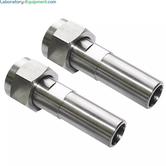 Adapter M16x1 f to 1/2" tube stub compatible with Julabo Circulators, 8890013, Qty. 2 | 2440-02 displayed