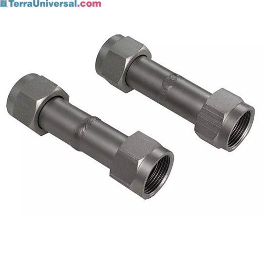 Adapter M16x1 f to M 16x1 female compatible with Julabo Circulators, 8890024, Qty. 2 | 2440-03 displayed