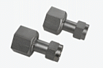 Two adapters M16x1 female to NPT 1/2" female; suitable for Julabo Series: HE, HL, SE, SL, CF models | 2540-96A displayed