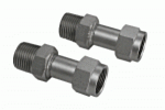 Two adapters M16x1 female to NPT 3/8" male; suitable for Julabo Series: HE, HL, SE, SL, CF models | 2540-93A displayed