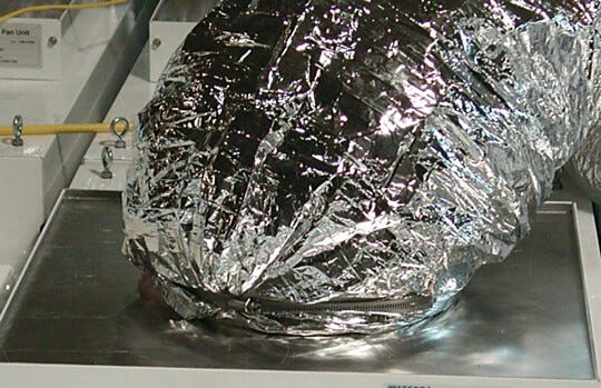 FFU Connect pack includes flexible ducting and all hardware required to connect and seal the duct.  |  6601-01 displayed